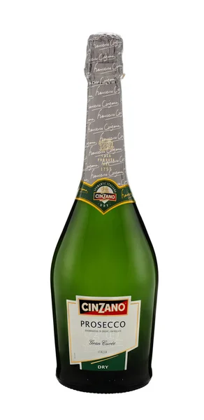 Bottle of Cinzano Prosecco Gran Cuvee Dry — Stock Photo, Image