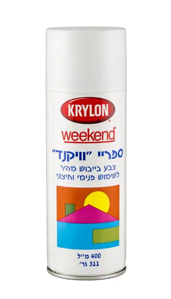 喷漆 Krylon 周末 311 克 — 图库照片