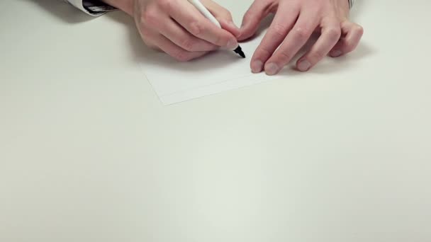 Note écrite Silence 