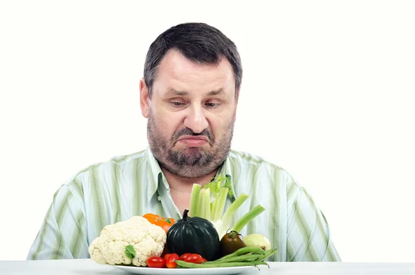 Puzzled look on vegetables — Stock Fotó