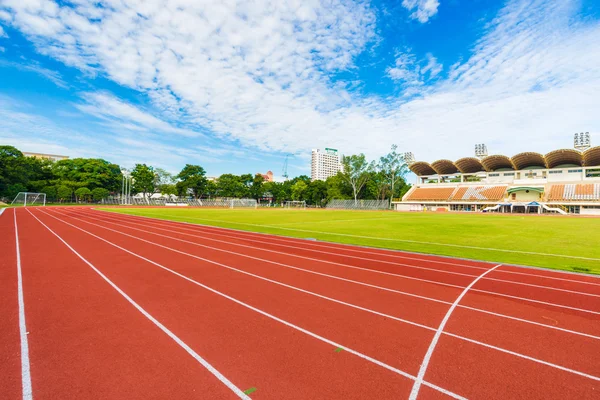 Sport athletics running track background