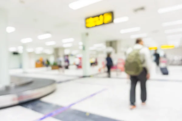 Terminal Departure Check Airport Bokeh White Blurred Stock Photo