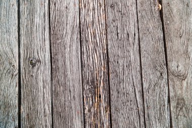 Zor eski ahşap kaplama kat yukarıdan görüntülenen, kahverengi ahşap doku.