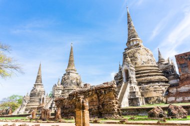 WAT Phrasrisanphet eski tapınak Ayutthaya Tarih Parkı