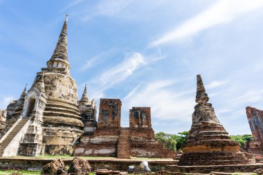 WAT Phrasrisanphet eski tapınak Ayutthaya tarihi Park, Tayland