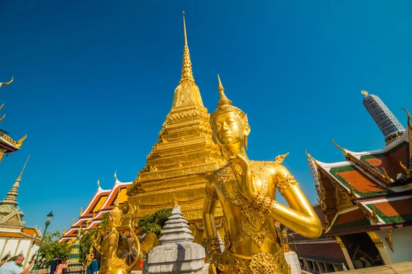 Tradycyjny tajski architektury Bangkoku grand palace — Zdjęcie stockowe