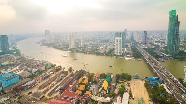 Residentie zijn in het stadsbeeld van bangkok — Stockfoto