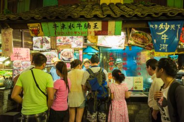 Singapur 10, 2014: Gıda Cumhuriyeti Restoran. Singapur'da temel Breadtalk grup tarafından çalıştırılan bu gıda mahkeme zinciri