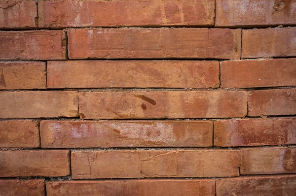 宗教古い赤レンガの壁のテクスチャ背景 — ストック写真