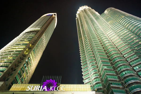 Куала Лумпур Окт Башни Близнецы Petronas Suria Klcc Октября 2014 — стоковое фото