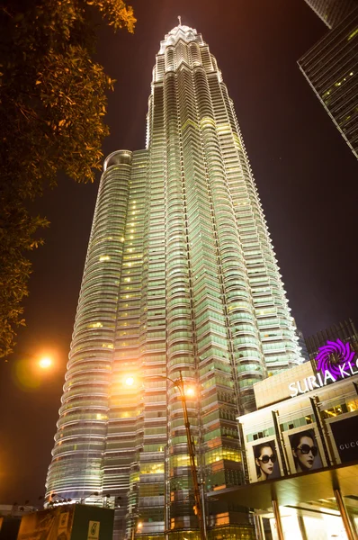 Куала Лумпур Окт Башни Близнецы Petronas Suria Klcc Октября 2014 — стоковое фото