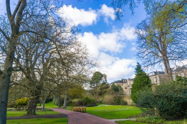 Kraliyet Botanik Bahçesi Parkı merkezi Edinburgh şehir