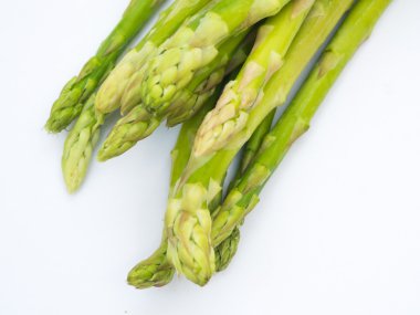 Taze kuşkonmaz düşük kalorili gıda beyaz