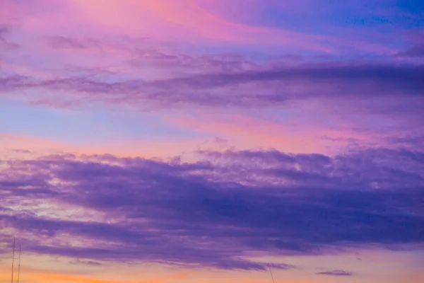 Kolorowy Zachód Słońca Niebo Natura Tło Streszczenie Scena — Zdjęcie stockowe