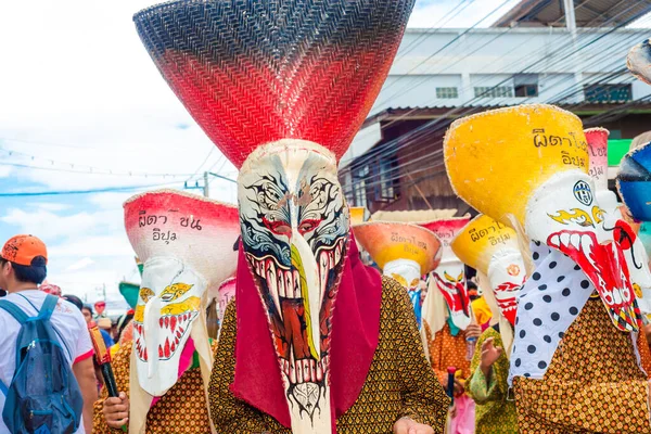 Loei Thailand Juni Jährliches Thai Ghost Festival Der Nördlichen Thailändischen — Stockfoto