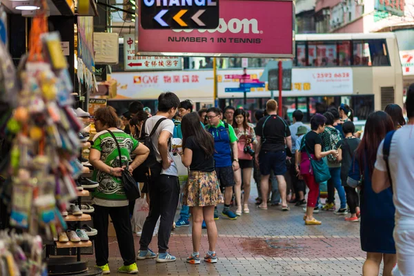 Hong Kong China October 2015 Central District Traffic City Life — Stock Photo, Image