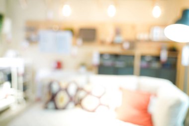 Soyut bulanık Bokeh süpermarket iş geçmişi
