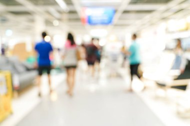 Soyut bulanık Bokeh süpermarket iş geçmişi