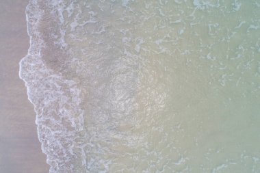 Egzotik deniz dalgası, deniz manzaralı yaz tatili konsepti.