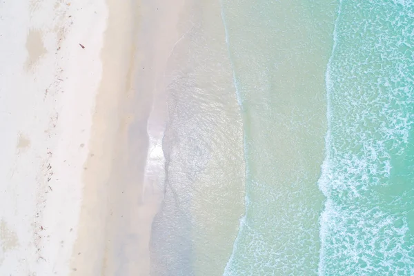 Экзотический Вид Морского Пляжа Воздуха Летний Отдых — стоковое фото