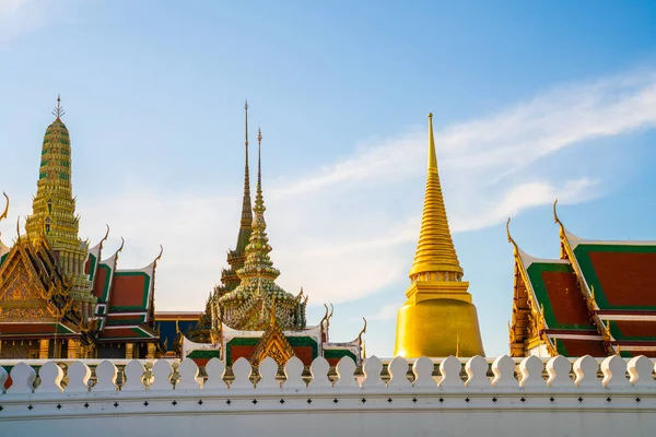 Grande Palácio Real Templo Esmeralda Buda Vista Seiing Viagem Bangkok — Fotografia de Stock