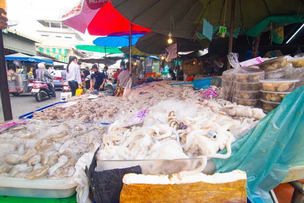 Mahachai Samutsakhon Thailand November 2020 Niet Geïdentificeerde Mensen Dragen Chirurgisch — Stockfoto