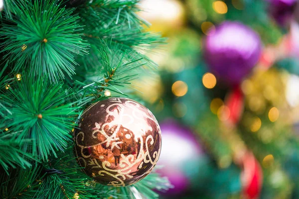 Dekorationer på julgranen — Stockfoto