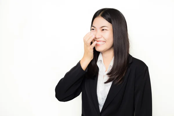 Retrato de negocio asiático mujer riendo . —  Fotos de Stock