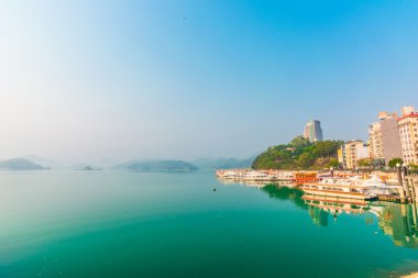 Göl güneş ay güzel sabah