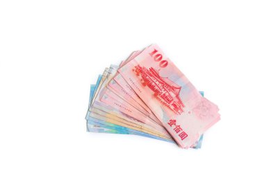 Yaymak 1000, bill 500 ve 100 Yeni Tayvan Doları 