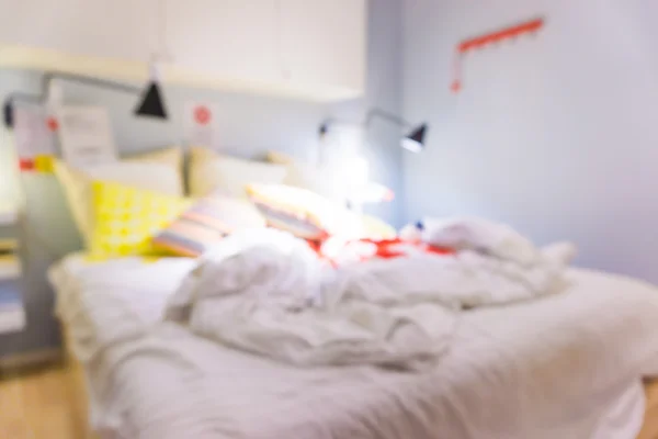 Schlafzimmer Hintergrund verschwimmen lassen — Stockfoto