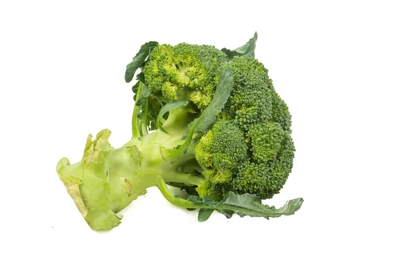 Broccoli vegetali isolati su fondo bianco — Foto Stock