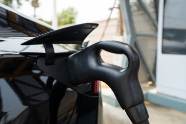 Elektrikli araba şarj istasyonu sıfır emisyon teknolojisi nakil endüstrisi