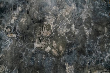 Arkaplan için soyut koyu gri beton yapı duvarı