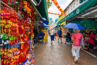 Singapur'un Chinatown Çin nüfusu