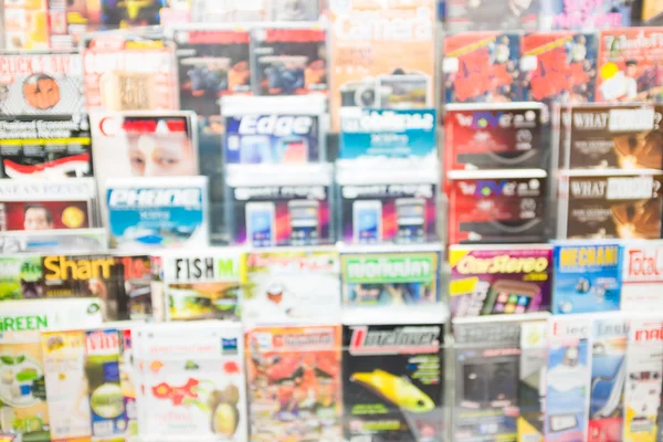 Abstract book store blurred background