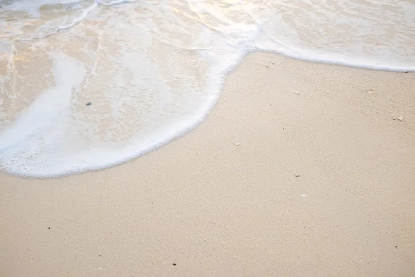 Schöner weißer Sandstrand — Stockfoto