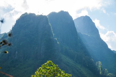 Büyük dağlar Ulusal Park Manzaralı manzara görünümü
