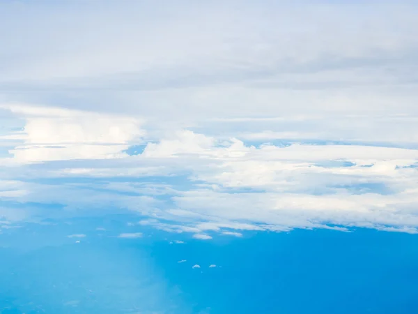 白いふわふわの雲 — ストック写真