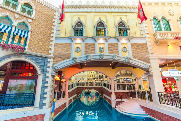 Venetian Macao Resort Hotel mall — Stock Photo, Image