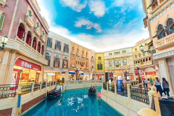 Centro comercial Venetian Macao Resort Hotel — Foto de Stock