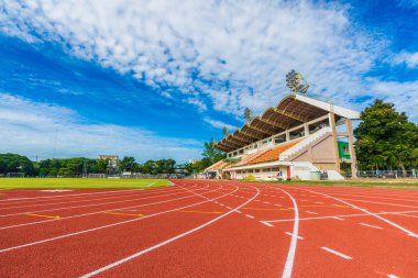 Numaralandırma Atletizm Stadyumu.