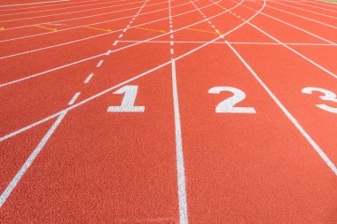 Numaralandırma Atletizm Stadyumu.