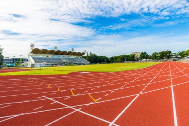 Numaralandırma Atletizm Stadyumu.