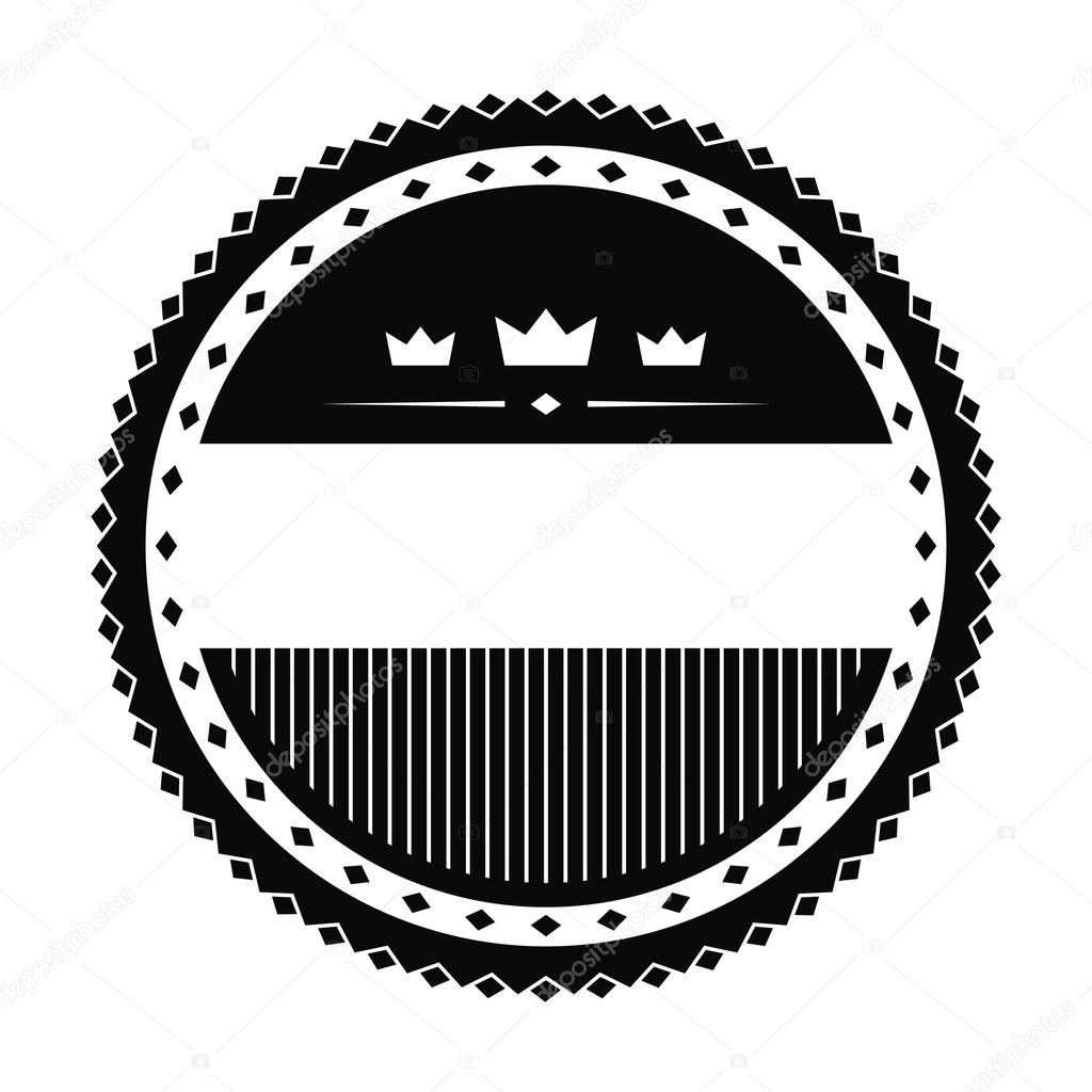 Empty Label Template Stock Vector C Pompelmo 55749027