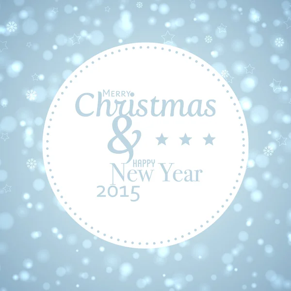 Marry Christmas And Happy New Year vector background — Stock Vector