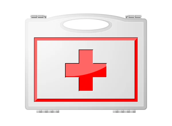 First Aid Kit. Medical Equipment — Stock Vector