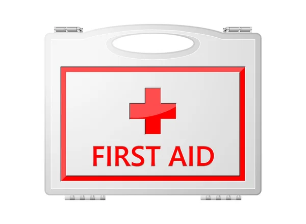 First Aid Kit. Medical Equipment — Stock Vector