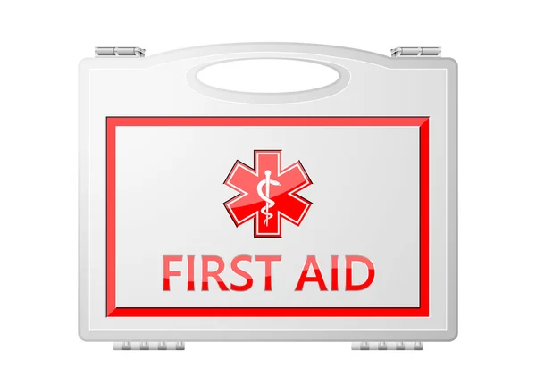 First Aid Kit. Medical Equipment — Stock Vector