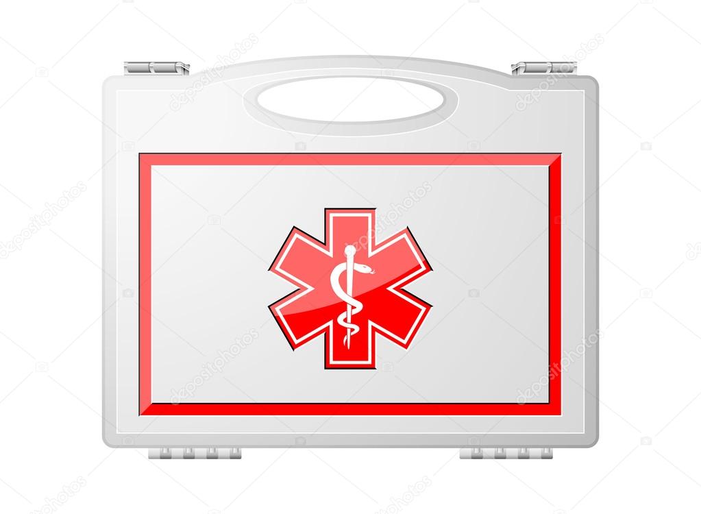 First Aid Kit. Medical Equipment